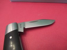 Case XX 2015 Tony Bose Ebony Cattle Knife Pattern # TB732015  154CM