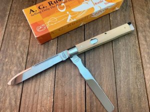 A.G. Russell Doctor’s Knife Mammoth Ivory 1999