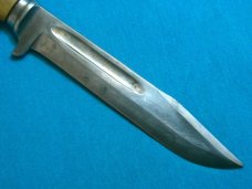 VINTAGE STAG INOX FRABIL FIXED BLADE HUNTING SKINNING SURVIVAL BOWIE BANDITO KNIFE KNIVES OLD