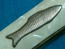 VINTAGE IMPERIAL USA FOLDING POCKET TOOTHPICK TICKLER FISH FISHING HUNTING JACK KNIFE KNIVES OLD