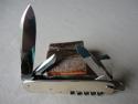 IXL GEORGE WOSTENHOLM SHEFFIELD ENDLAND NICKEL SILVER UTILITY KNIFE