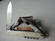IXL GEORGE WOSTENHOLM SHEFFIELD ENDLAND NICKEL SILVER UTILITY KNIFE