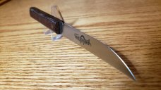 Great Eastern Cutlery Fixed Blade, Micarta 1095 Carbon Steel, Full Tang, Brass Pins, Brand New Knife