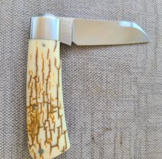 Birdvis Mammoth Ivory Hitchcock..Cpm154..Green G10 liners...1 of...DOB 10/22