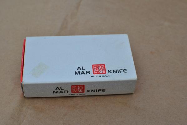 Al mar Osprey Black Lip Pearl #1001A Mint Original Box With Optional Lanyard Chain AUS8