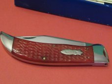 Case Classic  Red Bone Clasp Knife Pattern # R61072