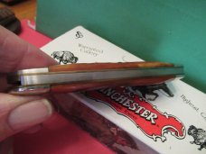 Winchester Buffalo Head Series Burnt Orange Bone Sunfish Pattern # W1829110BH