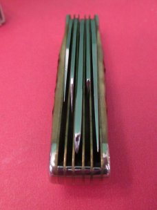 Case XX 1997 Green Bone 5 Blade Mini Trapper Pattern # 6507 