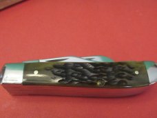 Case XX 1997 Green Bone 5 Blade Mini Trapper Pattern # 6507 