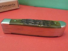Case XX 1997 Green Bone 5 Blade Mini Trapper Pattern # 6507 