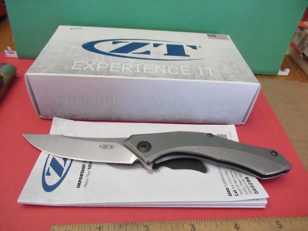Zero Tolerance  Sinkevich Titanium Flipper Model # 0460TI 