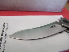 Zero Tolerance  Sinkevich Titanium Flipper Model # 0460TI 
