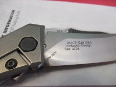 Zero Tolerance  Sinkevich Titanium Flipper Model # 0460TI 