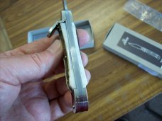Hubertus Knife Solingen, Germany Size 10 Medium Clip-Point Genuine Stag/Antler NIB