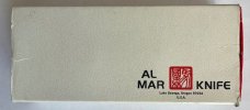 Al Mar Gameskeeper - Knife, Box and Sheath