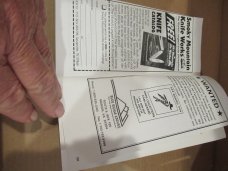 Pocket Knife Traders Price Guide By Jim Parker 1993 Volume #1