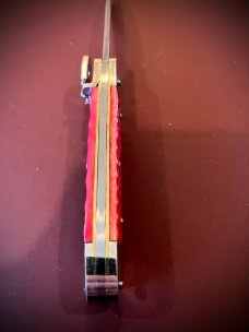 10cm HUBERTUS NOS Rare Red Bone