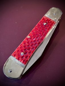 10cm HUBERTUS NOS Rare Red Bone