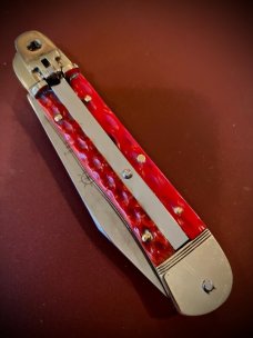10cm HUBERTUS NOS Rare Red Bone