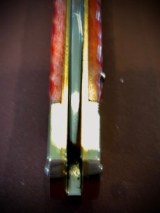 10cm HUBERTUS NOS Rare Red Bone