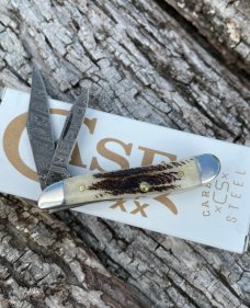 CASE XX ** 2023 VINTAGE BONE DAMASCUS PEANUT