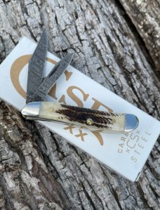 CASE XX ** 2023 VINTAGE BONE DAMASCUS PEANUT