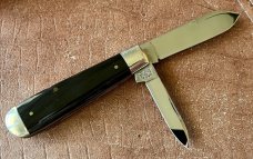 Marbles MSA English Jack Knife, Buffalo Horn Handle, USA Made In 2001, With Box, Unused  