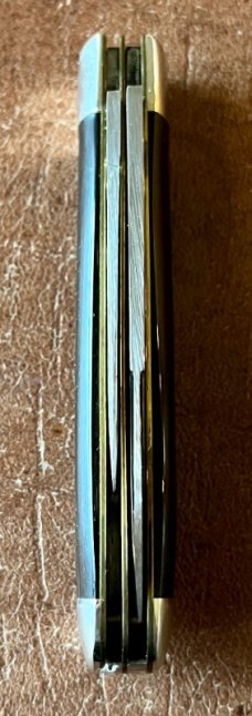 Marbles MSA English Jack Knife, Buffalo Horn Handle, USA Made In 2001, With Box, Unused  