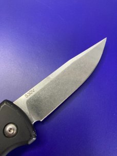 Al Mar S.E.R.T. Automatic Knife (3.375" Stonewash)   