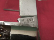 Boker  USA Bone Handle  Congress Pattern # 5974