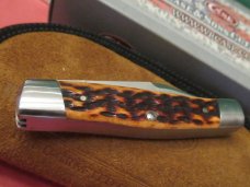 Case XX 2015 Tony Bose Chestnut Bone Cattle Knife Pattern# TB632015  154CM