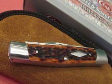 Case XX 2015 Tony Bose Chestnut Bone Cattle Knife Pattern# TB632015  154CM