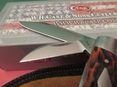 Case XX 2015 Tony Bose Chestnut Bone Cattle Knife Pattern# TB632015  154CM