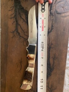 Parker and sons 1986 bone stag Bowie hunter 