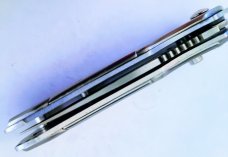 VINTAGE MERCATOR WILDCAT TANG STAMP STAINLESS STEEL AUTO KNIFE
