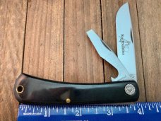 Great Eastern Cutlery 71 Farm and Field Sudbuster Black Linen Micarta 2022