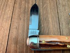 Great Eastern Cutlery Northfield 59 Split Backspring Whittler Sambar Stag