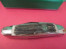 Hen & Rooster 1 of 600 Stag Country Squire Whittler Pattern # 253DS