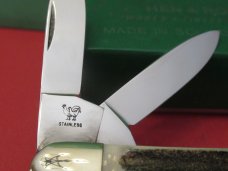 Hen & Rooster 1 of 600 Stag Country Squire Whittler Pattern # 253DS
