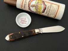 Great Eastern Cutlery GEC 852118 Jigged Brazilian Cherry Wood Bulletend Jack Knife NIT