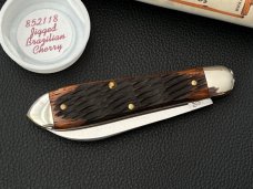 Great Eastern Cutlery GEC 852118 Jigged Brazilian Cherry Wood Bulletend Jack Knife NIT