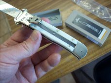 Hubertus Knife Shellpuller Patronenzieher Large Size 11 White Bone UNUSED NIB.