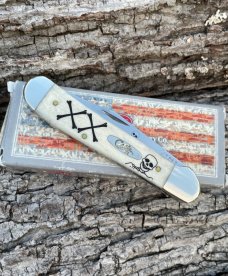 CASE XX ** SFO 2021 HALLOWEEN NATURAL SMOOTH BONE COPPERHEAD