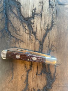 1989 cripple Creek redbone large coke bottle by Bob Cargill