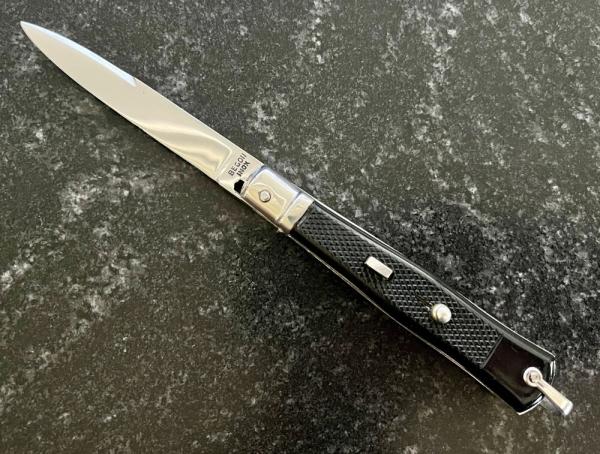 1960's Begon Switchblade Knife With Bail, Made In France, Unused 1960's Begon Switchblade Knife With Bail, Made In France, Unused