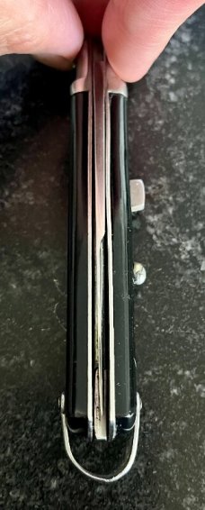 1960's Begon Switchblade Knife With Bail, Made In France, Unused 