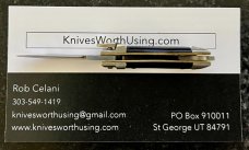 Rare Miniature Deerfoot Lever Lock Switchblade Keychain Knife, Made In Japan, Unused 