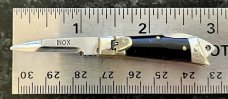 Rare Miniature Deerfoot Lever Lock Switchblade Keychain Knife, Made In Japan, Unused 