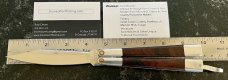 Beautiful Walter Erickson Balisong aka Butterfly Knife, Unused 