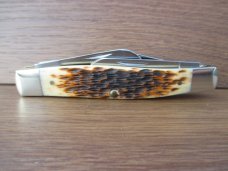 Case XX 6375 Amber Bone Stockman 